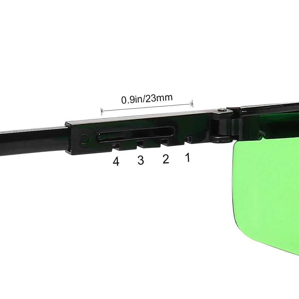 Huepar Safety Laser Enhancement Glasses Green Adjustable Protection