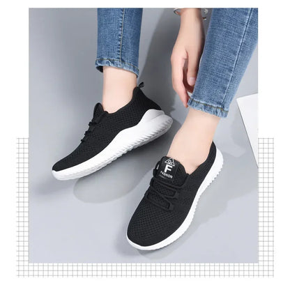 2023 Summer Sneakers: Women's Casual, Breathable, Lace-Up