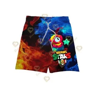 Children's Sportswear Fun Draco Shorts for Kids 3D Cartoon Print Pants