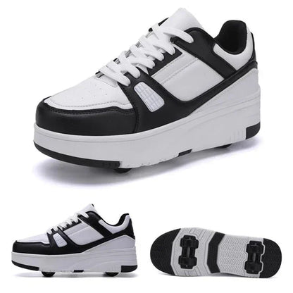 Fashion Roller Skate Shoes Kids Children Sports Sneakers