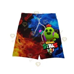 Children's Sportswear Fun Draco Shorts for Kids 3D Cartoon Print Pants