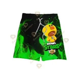 Children's Sportswear Fun Draco Shorts for Kids 3D Cartoon Print Pants