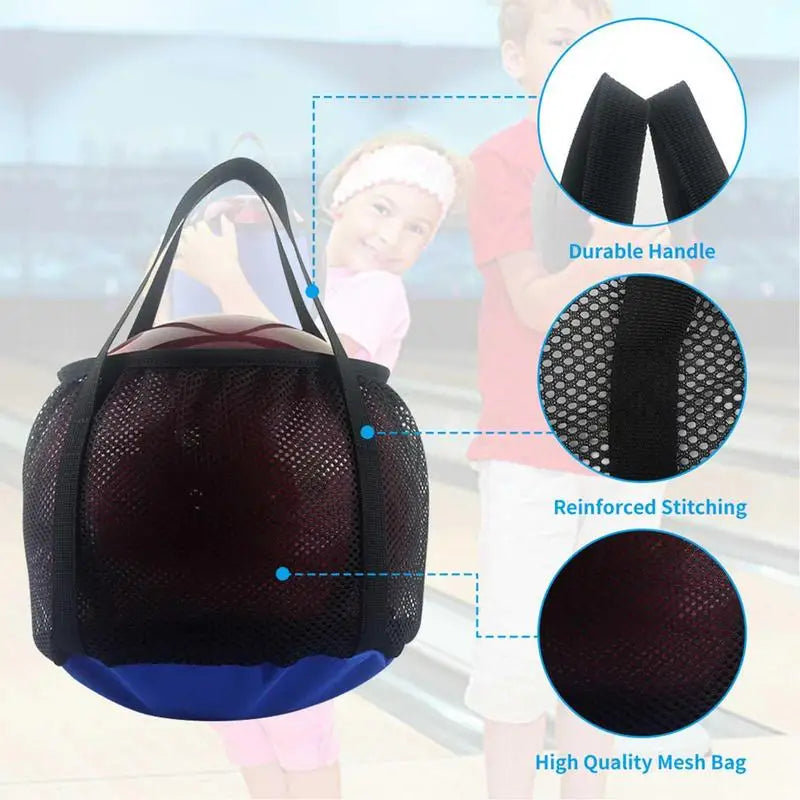 Portable Bowling Tote Bag With Handle Bowling Ball Bag Wear-Resistant